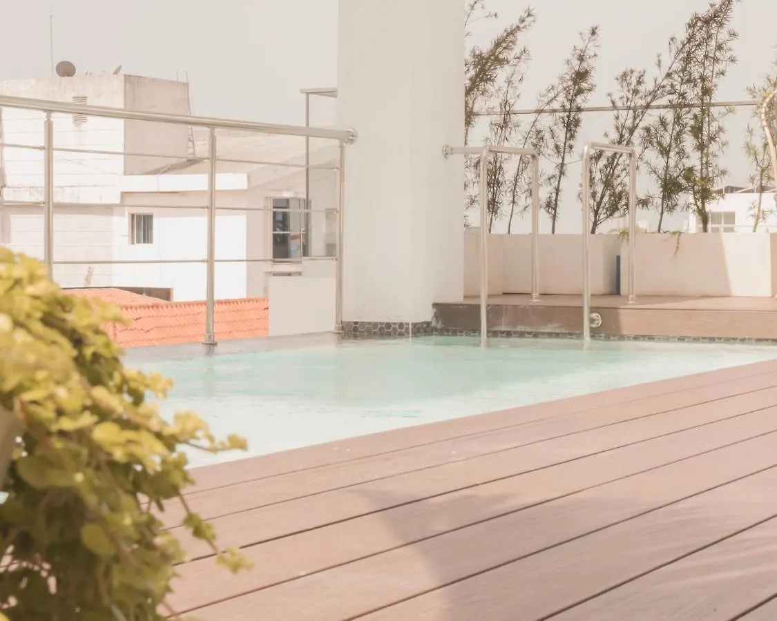 公寓 聖多明哥Luxury Rooftop Pool Downtown Piantini King Bed公寓
